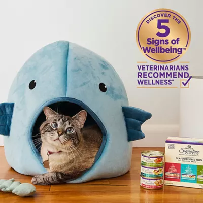 Product Wellness® Signature Selects Adult Cat Wet Food - Grain Free, Shredded, 2.8 Oz