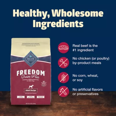 Product Blue Buffalo® Freedom™ Adult Dry Dog Food - Grain Free, Beef & Potatoes