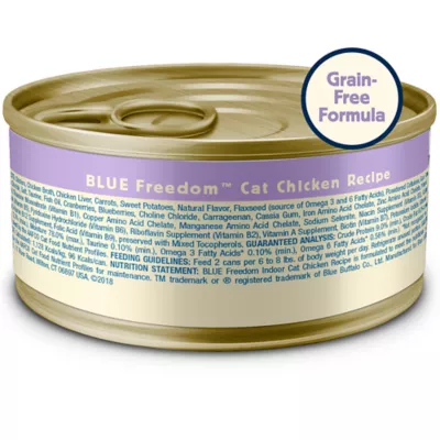 Product Blue Buffalo Freedom Adult Wet Cat Food - Grain Free, 5.5 Oz.