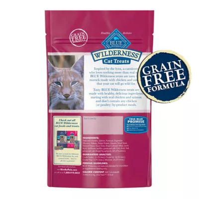 Product Blue Buffalo Wilderness All Life Stages Treat Cat Treats - Grain Free, Chicken Salmon