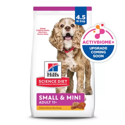 Product Hill's® Science Diet® Small & Mini Senior 11+ Dry Dog Food - Chicken & Brown Rice