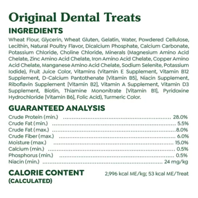 Product Greenies™ Adult Large Dog Dental Treats - Natural, Oral Health, Original