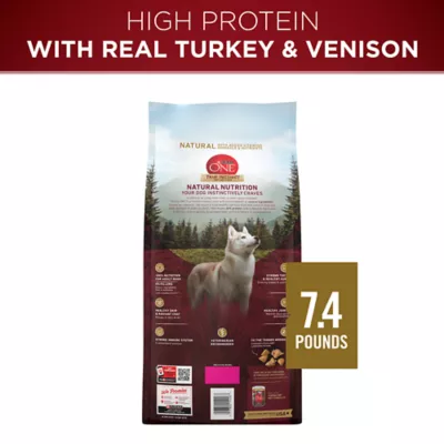 Product Purina ONE® True Instinct Adult Dog Dry Food - High-Protein, Natural, Turkey & Venison