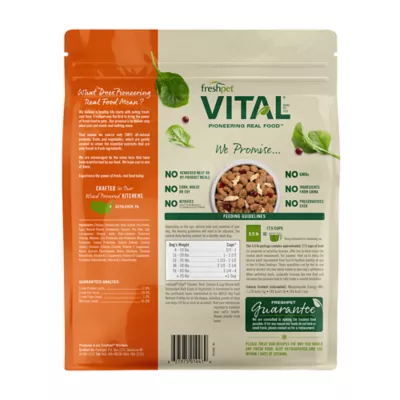 Product Freshpet® Vital™ Grain Free Complete Meals Chicken, Beef, Salmon & Egg Adult Dog Food