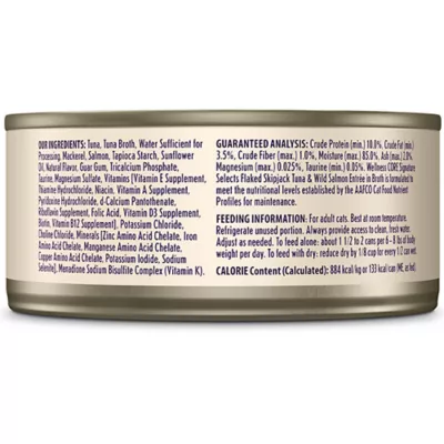 Product Wellness® Signature Selects Adult Cat Wet Food - Grain Free, Flaked, 5.3 Oz