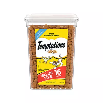 Product Temptations™ Classic Adult Cat Treats - Soft & Crunchy, Tasty Chicken