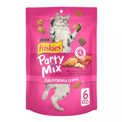 Product Purina® Friskies® Party Mix Adult Crunchy Cat Treats - 6oz
