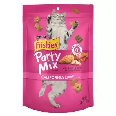 Product Purina® Friskies® Party Mix Adult Crunchy Cat Treats - 6oz