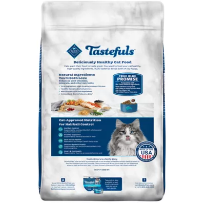 Product Blue Buffalo Tastefuls Adult Cat Hairball Control Dry Food - Natural, Chicken & Brown Rice
