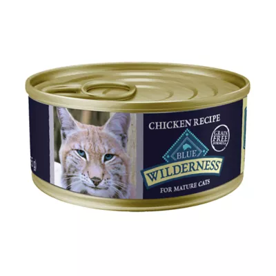 Product Blue Buffalo Wilderness Senior Wet Cat Food - Grain Free, 5.5 Oz.