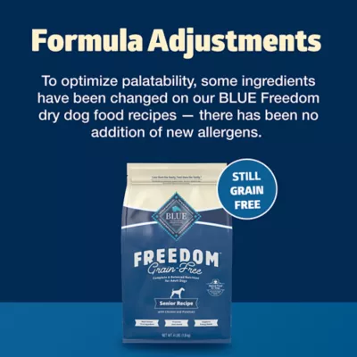Product Blue Buffalo® Freedom™ Senior 7+ Dry Dog Food - Grain Free, Chicken & Potatoes