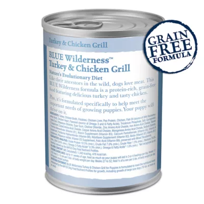 Product Blue Buffalo® Wilderness™ Puppy Wet Dog Food - Grain Free, Turkey & Chicken