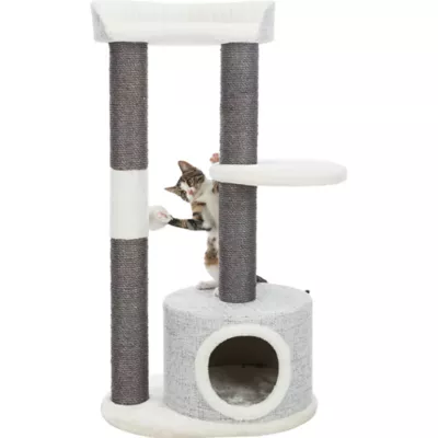 Product TRIXIE 39-in Pilar Cat Tree & Scratching Post, Gray
