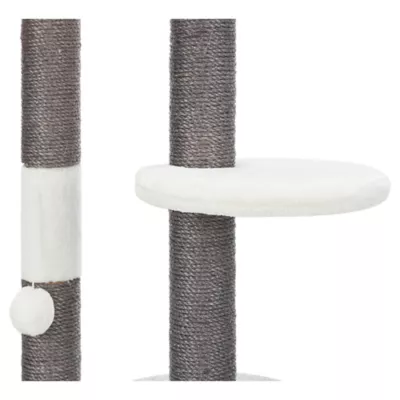 Product TRIXIE 39-in Pilar Cat Tree & Scratching Post, Gray