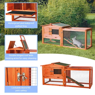 Product TRIXIE Pet Products Outdoor Run Rabbit Hutch