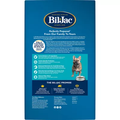 Product Bil-Jac® Small Breed Adult Dry Dog Food - Chicken, Oatmeal & Yams