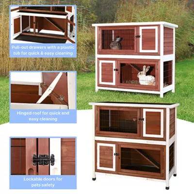 Product TRIXIE 2-Story Rabbit Hutch