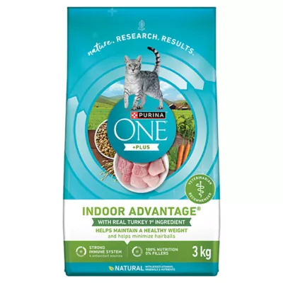 Product Purina ONE +Plus Advantage Indoor Dry Cat Food - Turkey