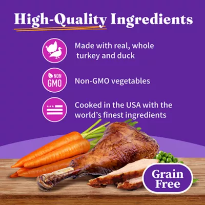 Product Halo Grain Free Small Breed Adult Wet Dog Food - Turkey & Duck Recipe, 5.5 oz