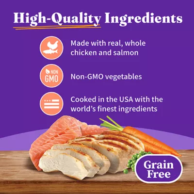 Product Halo Grain Free Small Breed Adult Wet Dog Food - Chicken & Salmon Recipe, 5.5 oz
