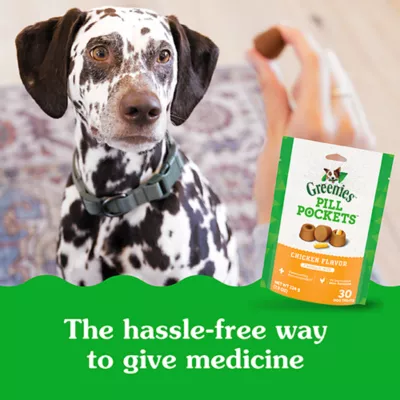 Product Greenies Pill Pockets Capsule Sized Chicken Flavored Dog Treats - Pill Administration Assistant