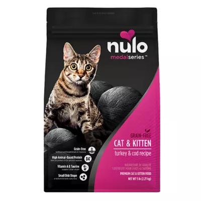 Product Nulo MedalSeries  All Life stages Dry Cat Food - Grain Free, Turkey & Cod