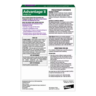 Product Advantage® II Over 9 lbs Cat Flea Prevention & Treatment