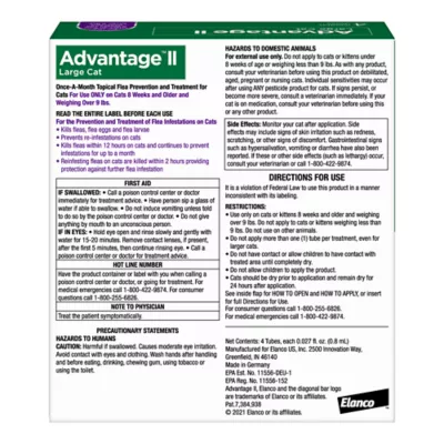 Product Advantage® II Over 9 lbs Cat Flea Prevention & Treatment