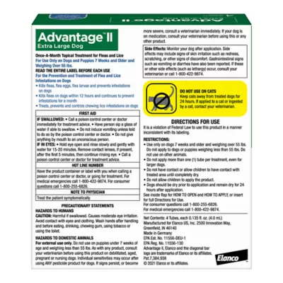 Product Advantage® II Over 55 lbs Dog Flea & Lice Treatment
