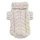 Product Hip Doggie Angora Cable Knit Dog Sweater