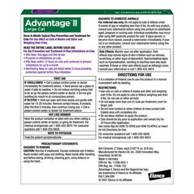 Product Advantage® II Over 9 lbs Cat Flea Prevention & Treatment