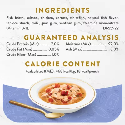 Product Fancy Feast® Creamy Broth Cat Wet Treat - Limited Ingredients, Grain Free, 1.4 oz