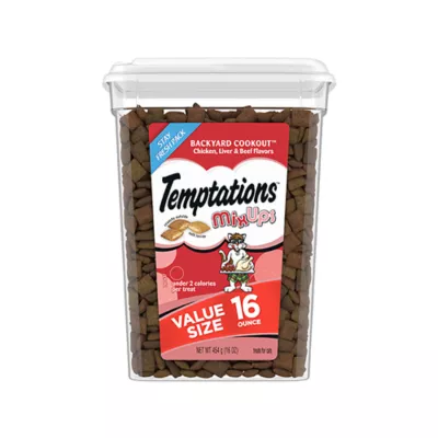 Product Temptations™ Mixups Adult Cat Treats - Soft & Crunchy, Backyard Cookout