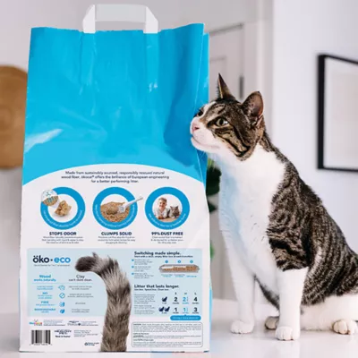 Product Okocat® Original Clumping Wood Cat Litter - Low Dust, Natural