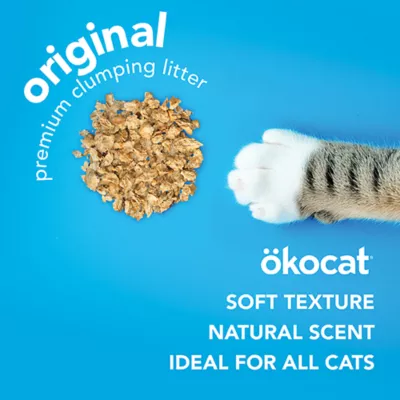 Product Okocat® Original Clumping Wood Cat Litter - Low Dust, Natural