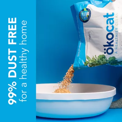 Product Okocat® Original Clumping Wood Cat Litter - Low Dust, Natural