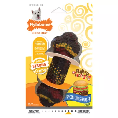 Product Nylabone® Flavor Frenzy Bacon Cheeseburger Chew Dog Toy
