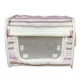 Product Pet Life Striped Lightweight Crate
