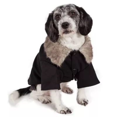 Product Pet Life Buttoned Faux Fur Coat
