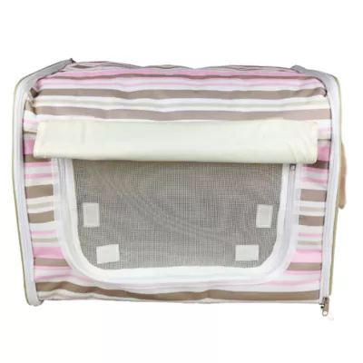 Product Pet Life Striped Lightweight Crate