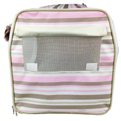 Product Pet Life Striped Lightweight Crate