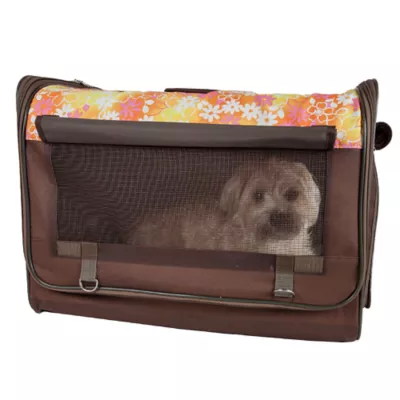 Product Pet Life Floral Lightweight Tent Crate