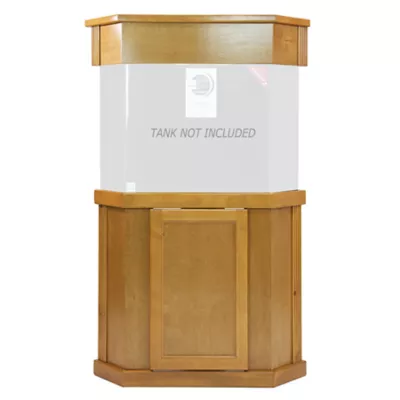 Product Advance Aqua Tanks Laguna Pentagon Aquarium Canopy & Stand