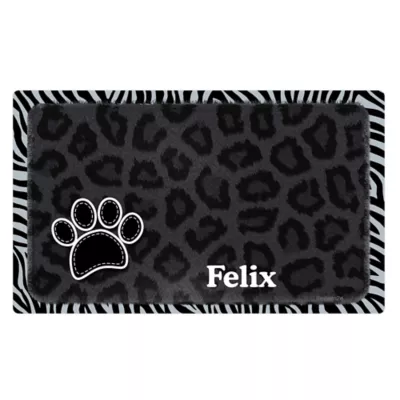 Product Drymate® Leopard Print Personalized Placemat