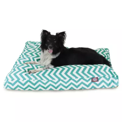 Product Majestic Pet Chevron Rectangle Indoor & Outdoor Dog Bed