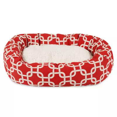 Product Majestic Pet Links Sherpa Bagel Indoor & Outdoor Dog Bed