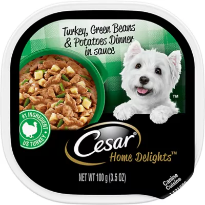 Product Cesar® Classics Home Delights Adult Wet Dog Food - Chunks in Gravy , 3.5 Oz.