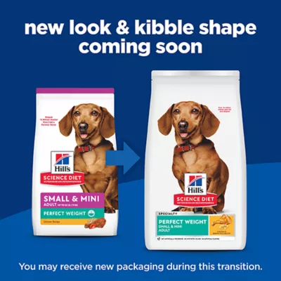 Product Hill's® Science Diet® Perfect Weight Small & Mini Adult Dry Dog Food - Chicken Recipe