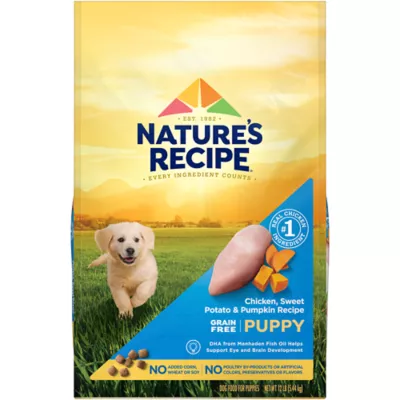 Product Nature's Recipe Dry Dog Food Puppy - Chicken, Sweet Potato, Pumpkin