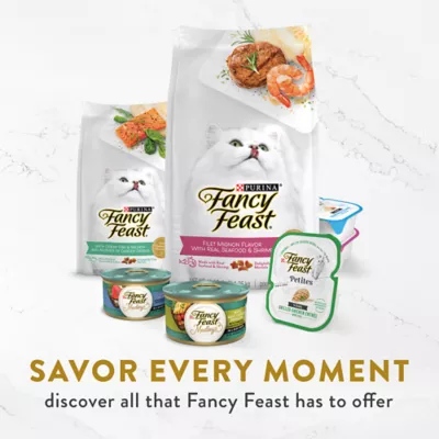 Product Fancy Feast® Creamy Broth Cat Wet Treat - Limited Ingredients, Grain Free, 1.4 oz